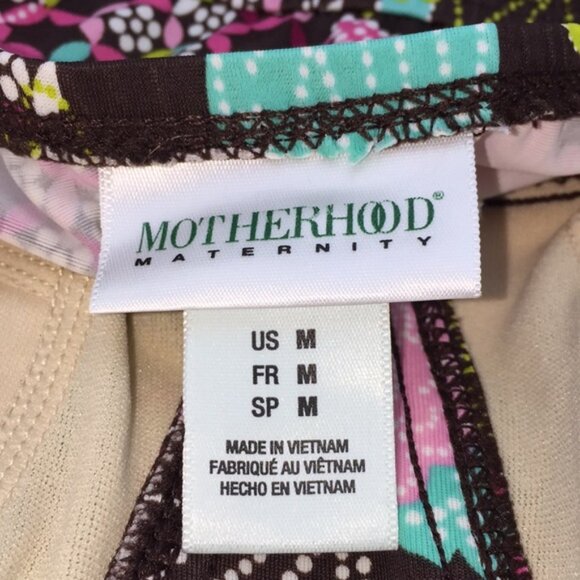Motherhood Maternity Floral 2 Piece Tankini Swimsuit Size Medium - Picture 9 of 12
